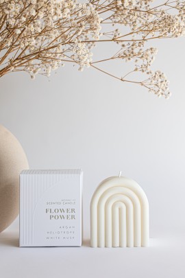 FLOWER POWER | Shaped Candle ARKA| Elements