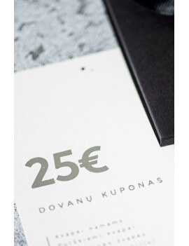 Gift Coupon | 25 eur | Paper